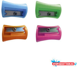 Connect Hegyező 1 lyukú műanyag Connect különféle színek (65126) - nyomtassotthon