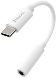 hoco. USB-C - 3.5mm audio adapter Hoco LS30, fehér