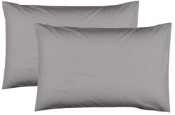 Dilios párnahuzat, 50x70 cm, 100% ranforce pamut, 144TC, Szürke, 2 db
