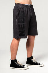 Nebbia Washed-off Gym Sweatshorts NO BS 367 Black Férfirövidnadrág XXL