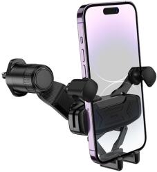 hoco. gravitációs autós tartó szellőzőrácsra H66 fekete