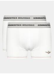 Aeronautica Militare 2 db-os férfi boxeralsó szett, Aeronautica Militare, 303095130, Pamut, M INTL, Fehér (0000303095130_M)
