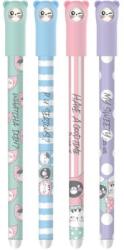 M&G Roller gel cu rescriere cu capace Emoji, 0.5 mm, albastru, So Many Cats, diverse culori AKPC5277D205P4C