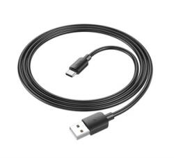 hoco. X96 adatkábel (USB - Type-C, 3A, 27W, PD gyorstöltő, 100cm) FEKETE (X96_3A_B) (X96_3A_B)