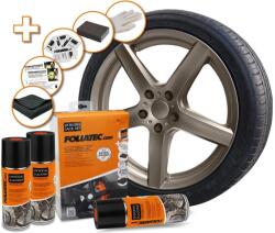 Foliatec Alufelni lakkozó szett, metálfényű bronzszín (2354)