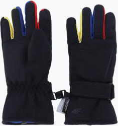 4F Детски скиорски ръкавици 4F Fnk U200 deep black
