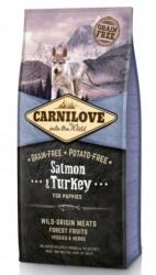 CARNILOVE Salmon & Turkey For Puppies 12KG