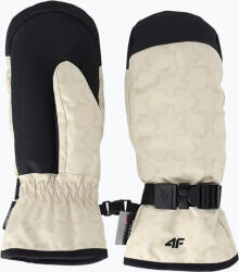 4F Детски скиорски ръкавици 4F Fnk F198 cream