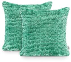  Díszpárnahuzat BATI szín türkiz sima motívum klasszikus 45x45 ameliahome