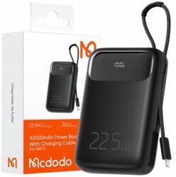 Mcdodo Powerbank 10000MAH Usb Kijelzővel Usb-c 22, 5W Lightning Kábel (MC-3253)