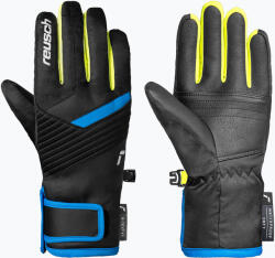 Reusch Mănuși de schi pentru copii Reusch Dan R-Tex XT Junior black/brilliant blue/safety yellow