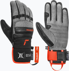 Reusch Mănuși de schi pentru bărbați Reusch Alpine Master black/silver/fluo red