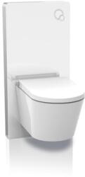 SAT Glass Fali WC-szerelőkeret tartállyal SATAMGW (CJ805W-W)