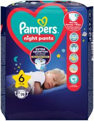 Pampers Pelenkanadrág Pampers Night Pants 6 13+ kg 19 db