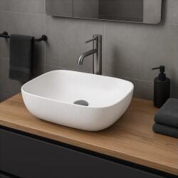Rea Lavoar pe blat Rea Belinda dreptunghiular 46.5 cm alb-piatra mat (5906366016332)