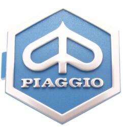 OEM Standard 36364 Piaggio 3d Hatszögletű Bedugós, / Embléma 32x37mm - Kék, Ezüst
