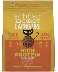 Schesir 255g Schesir Born Carnivore High Protein csirke & tojás száraz macskatáp