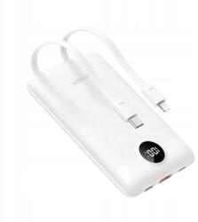 VEGER 10000 mAh powerbank beépített Type-C Lightning Pd QC3.0 kábelekkel (C11C)