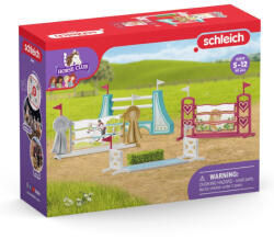 Schleich Schleich, Horse Club, Obstacole pentru cai, accesorii, 42612 Figurina