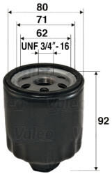 VALEO Filtru ulei VALEO 586009