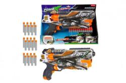 Teddies Pistolă din plastic + gloanțe 24buc plastic 35cm pe baterii (TD00543055)