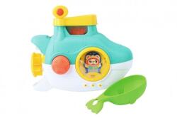 Teddies Submarin din plastic pentru cadă 23cm cu ventuze și lopățică (TD00560128)