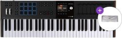 Arturia KeyLab 61 mk3 SET 2 MIDI mesterbillentyűzet Black (KEYLAB-61-MK3-BK-SET2)