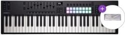 Novation Launchkey 61 MK4 SET 2 MIDI mesterbillentyűzet Black (LAUNCHKEY-61-MK4-SET2)
