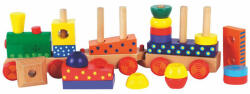 Woodyland Tren pliabil Woody (90840) Trenulet