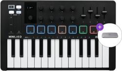 Arturia MiniLab 3 SET Black MIDI mesterbillentyűzet (MINILAB-3-BK-SET)