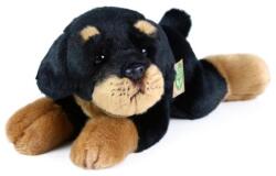 Rappa Plüss fekvő rottweiler kutya 30 cm KÖRNYEZETBARÁT (RP341141)