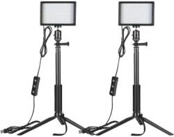 Neewer Kit Neewer ZC-10S două lămpi LED + filtre + trepiede