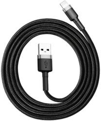Baseus Cablu Lightning USB Baseus Cafule 2, 4A 1m (szaro-czarny)