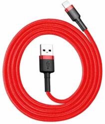 Baseus Cablu Baseus Cafule USB Lightning 2, 4A 0, 5m (roșu)