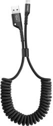 Baseus Cablu Baseus Spring Lightning 1m 2A (negru)