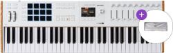 Arturia KeyLab 61 mk3 SET 2 Claviatură MIDI White (<![CDATA[KEYLAB-61-MK3 WH-SET2]]>) Controler MIDI