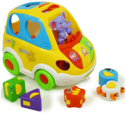 HUILE TOYS M-Toys Autó Formákkal - Fényekkel és Hangokkal (896)