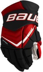 Bauer Mănuși de hochei Vapor FLYLITE Black/Red Junior 10 inci