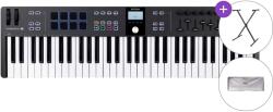 Arturia KeyLab Essential 61 mk3 SET Claviatură MIDI Black (<![CDATA[KEYLAB-ESSENTIAL-61BK-MK3-SET]]>) Controler MIDI