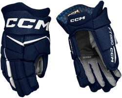CCM Mănuși de hochei JetSpeed FT880 Navy/White Junior 10 inci