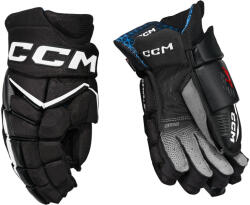 CCM Mănuși de hochei JetSpeed FT8 Pro Black/White Junior 11 inci