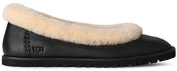 UGG bőr balerina cipő Zora Leather Ballet Flat - fekete Női 36