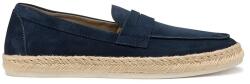 Geox espadrilles velúrból U COSTUNI sötétkék, U55MRA 00022 C4064 - sötétkék Férfi 45