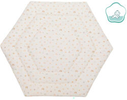  Fillikid betét hatszögletű utazójárókába 124cm átmérőjű bézs szivárványos 1121-19 - babycenter-online