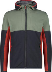 CMP Zip Hood férfi pulóver 54 zöld