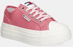 Tommy Hilfiger sportcipő TJW FOXING FLATFORM SNEAKER LOW rózsaszín, női, EN0EN02713 - rózsaszín Női 41