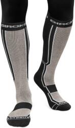 SIROKO Men & Women Winter sports Snowboard gyapjú zokni SRX FEND Sand Fekete M/L fekete