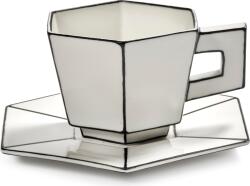Serax Ceașcă de cappuccino cu farfurioară Carte Blanche, 2 piese (B0125002-008)
