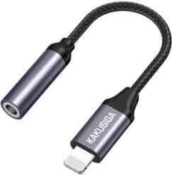 Kakusiga Ksc-428 Haolian Lightning / 3, 5mm Jack Adapter / Konverter Fekete