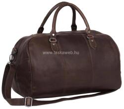 Chesterfield LIAM barna színű bör utazótáska C20-0013-01 - taskaweb
